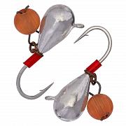 Фото капля с ушком d 5,0 мм, безмотылка, вес 1,84 гр, серебро кошачий глаз /10 шт/